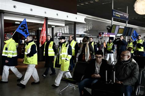 grève aéroport france